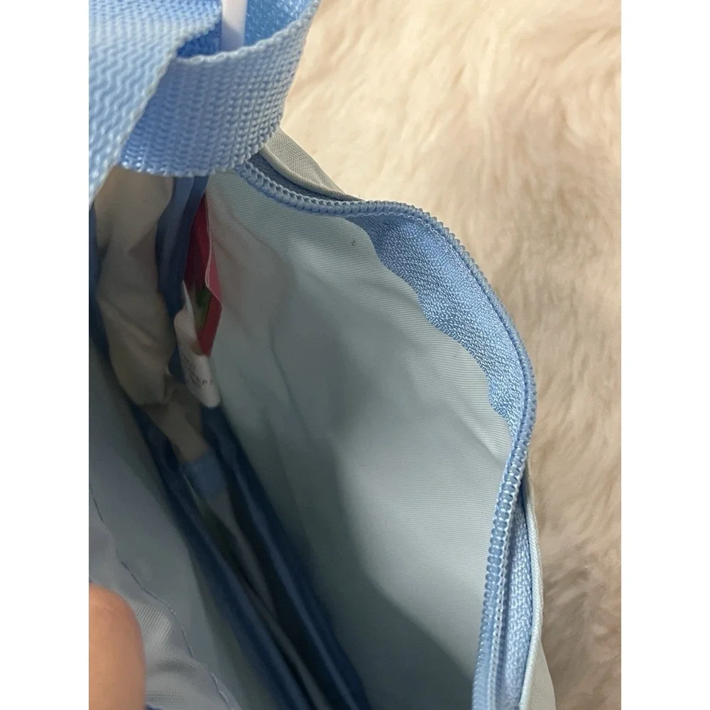 Vintage Kim Possible Purse (spot) Light Blue Cheerleader Pom Pom Nylon